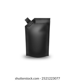 Bolsa de plástico negro para el empaquetado de maqueta de Industrial