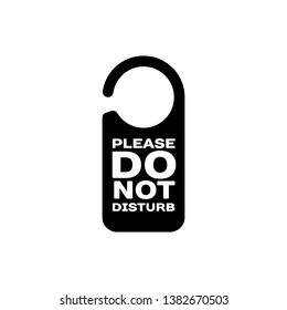 Green Please Do Not Disturb Icon Stock Vector (Royalty Free) 1488718631 ...