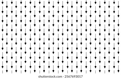 Black plumb bob seamless on white background, vector file.