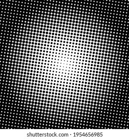 Schwarzer Halfone-Hintergrund. Schwarzer Polka-Punkt. Halftone Muster. Moderner, sauberer Halftonhintergrund, Hintergrund, Textur, Muster oder Overlay. Vektorgrafik. Halftone Hintergrund.
