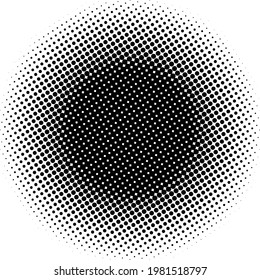 Schwarzer Halfone-Hintergrund. Schwarzer Polka-Punkt. Halftone Muster. Moderner, sauberer Halftonhintergrund, Hintergrund, Textur, Muster oder Overlay. Vektorgrafik.