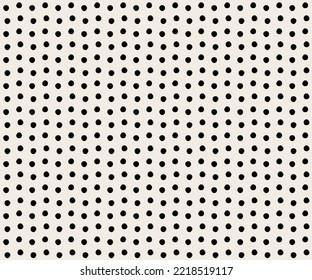  black Polka Dot seamless pattern. For tablecloths, clothes, shirts, dresses, pape, bedding, blankets, quilts, and other textile products. Vector backgroud.