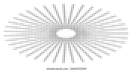 Black polka dots seamless pattern on white background. Halftone minimalist abstract wall in diagonal lines. eps10
