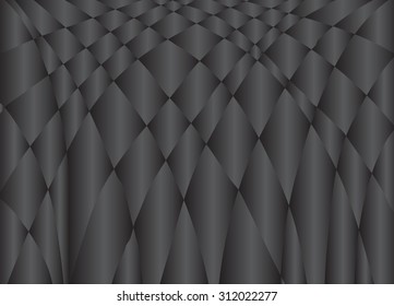 black polygon background, vector illustration, abstract texture, wallpaper, cover, flyer template, book layout, booklet