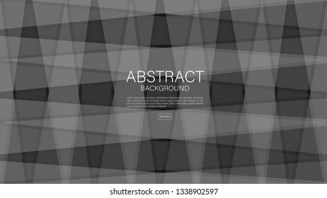 Black polygonal background, Geometric vector, graphic, Minimal Texture, cover design, flyer template, banner, web page, book cover, advertisement, printing template, Black concept, decoration