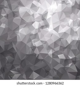 Black Polygonal Mosaic Background, Creative Design Templates