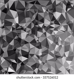 Black Polygonal Mosaic Background, Creative Design Templates