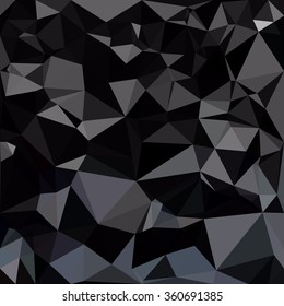 Black Polygonal Mosaic Background, Creative Design Templates