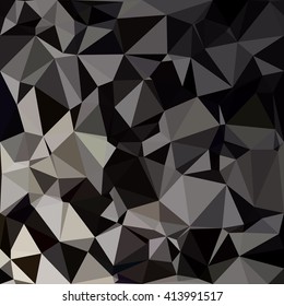 Black Polygonal Mosaic Background, Creative Design Templates