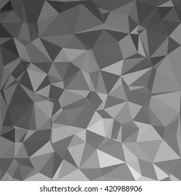 Black Polygonal Mosaic Background, Creative Design Templates