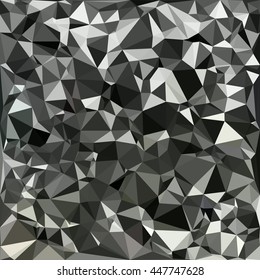 Black Polygonal Mosaic Background, Creative Design Templates