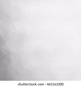 Black Polygonal Mosaic Background, Creative Design Templates
