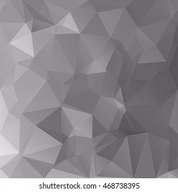 Black Polygonal Mosaic Background, Creative Design Templates