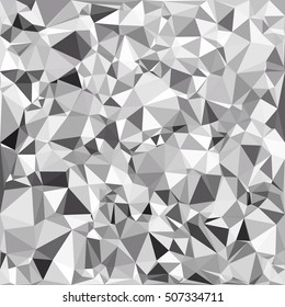 Black Polygonal Mosaic Background, Creative Design Templates