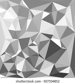 Black Polygonal Mosaic Background, Creative Design Templates