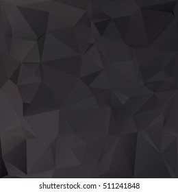Black Polygonal Mosaic Background, Creative Design Templates