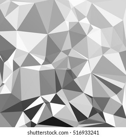 Black Polygonal Mosaic Background, Creative Design Templates
