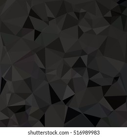 Black Polygonal Mosaic Background, Creative Design Templates