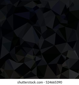 Black Polygonal Mosaic Background, Creative Design Templates
