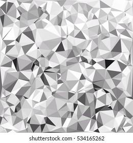 Black Polygonal Mosaic Background, Creative Design Templates