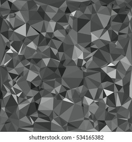 Black Polygonal Mosaic Background, Creative Design Templates