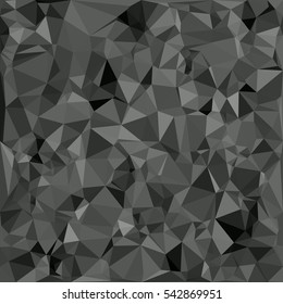 Black Polygonal Mosaic Background, Creative Design Templates