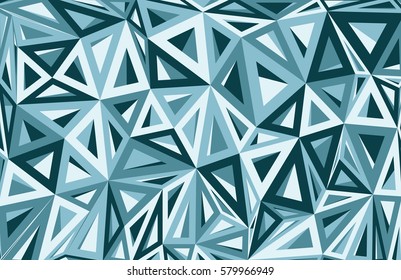 Black Polygonal Mosaic Background, Creative Design Templates