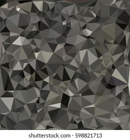 Black Polygonal Mosaic Background, Creative Design Templates