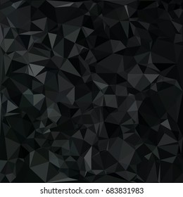 Black Polygonal Mosaic Background, Creative Design Templates