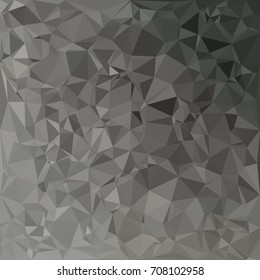 Black Polygonal Mosaic Background, Creative Design Templates