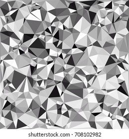 Black Polygonal Mosaic Background, Creative Design Templates