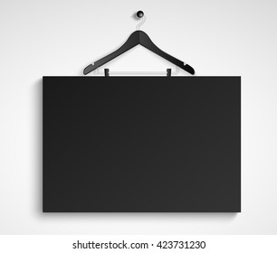 Black Poster mockup