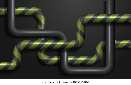 Black premium abstract background with luxury gradient