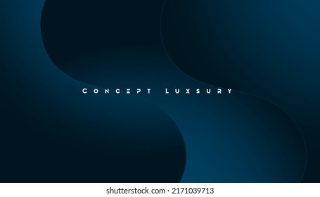 Schwarzer, hochwertiger Hintergrund mit luxuriösen Kreisen und geometrischen Elementen. Einfaches Hintergrundbild für Poster, Banner, Websites, Flyer, etc.