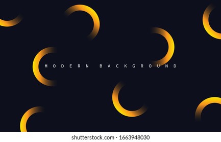 Black premium background with luxury dark golden geometric elements.