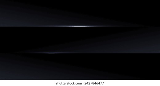 Black premium background. Luxury dark lines. Modern dark abstract vector background.