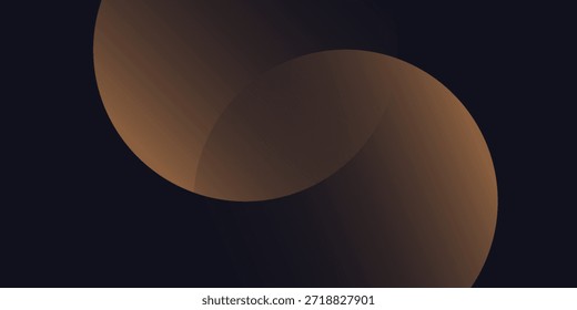 Fondo de espacio premium negro con globos oscuros de lujo modernos