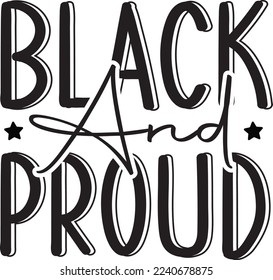 Black And Proud Eps File