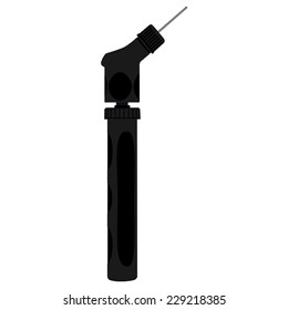 Black pump, pump vector, pump isolated, pump