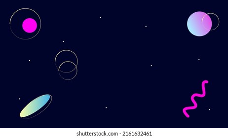 black purple background space background simple shapes