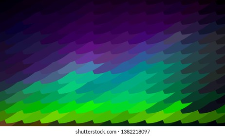 Black Purple and Green Geometric Shapes Background