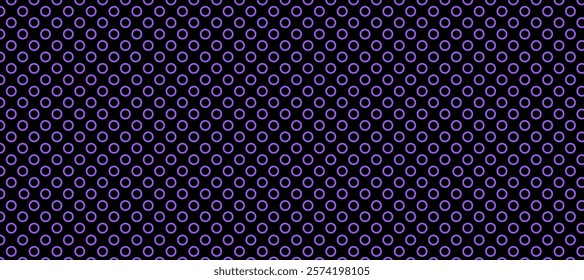 Black and purple polka dots pattern background