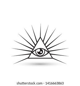 Black pyramids egyptian icon. Simple illustration of tourism black pyramids egyptian