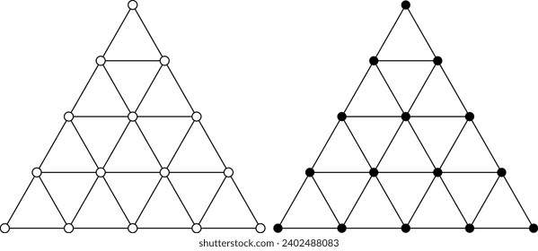 tetractitas pithagóricas negras del vector decad