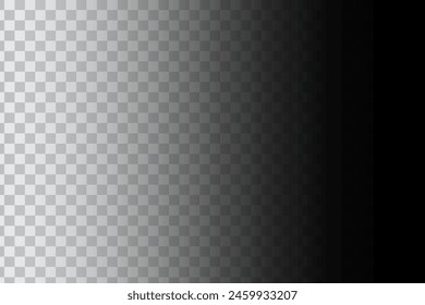 Black radial gradient background. Center light to dark fade. Vector gradient design.