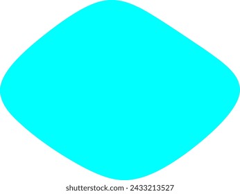 forma de mancha orgánica aleatoria negra. Formas aleatorias orgánicas modernas del vector, silueta negra minimalista del fluido, tinción lisa simple de la tinta. Elementos de diseño plano. Ilustración de vector