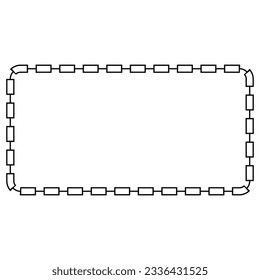 Black Rectangle Frame for Certificate, Placard Go Xi Fat Cai, Imlek Moment or other China Related