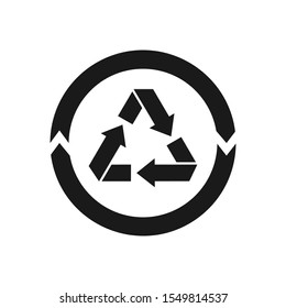 Similar Images, Stock Photos & Vectors of Vector recycle symbol in