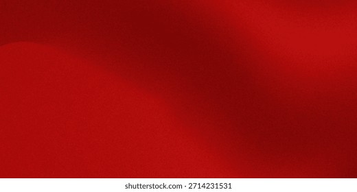 Black red abstract background for design. Silk satin. Dark red fabric. Curtain, drapery. Color gradient. Christmas, New Year, Valentine. Banner. Wide. Long. Panoramic. Template.