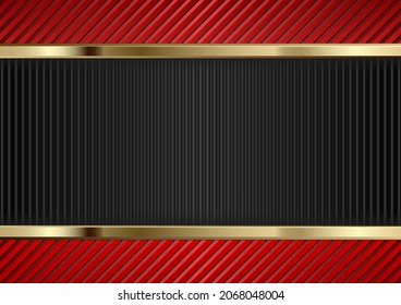 black and red abstract geometric background 
